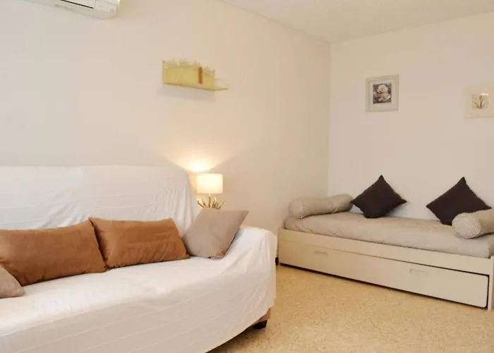 Appartement Studio Coquet Au Lavandou Avec Parking Proche Plage - Fr-1-251-299 *